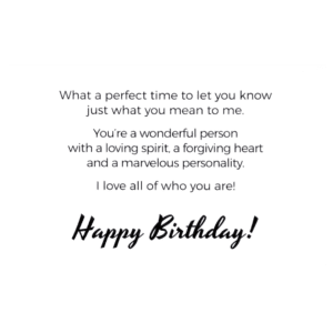 A birthday card with the words happy birthday