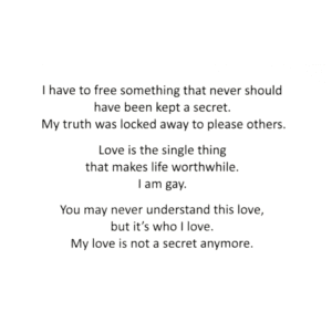 A poem about love and life.