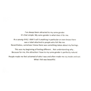 A green background with a white text box.