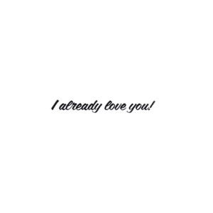 A card with the words 