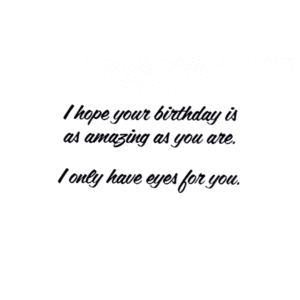 A card with the words 