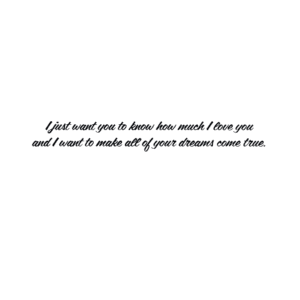A card with the words 