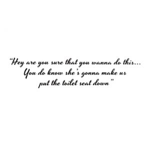 A picture of some words that are written on.