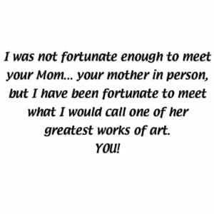 A quote about motherhood and the importance of art.