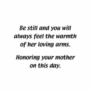 A quote about mother in law