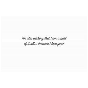 A card with the words 
