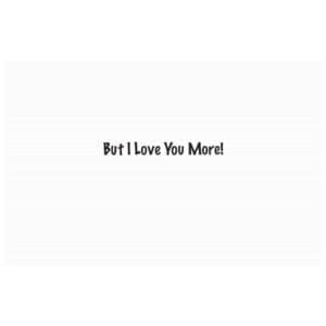 A card with the words 