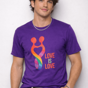 Full Color Short Sleeve Crew Neck T-Shirt